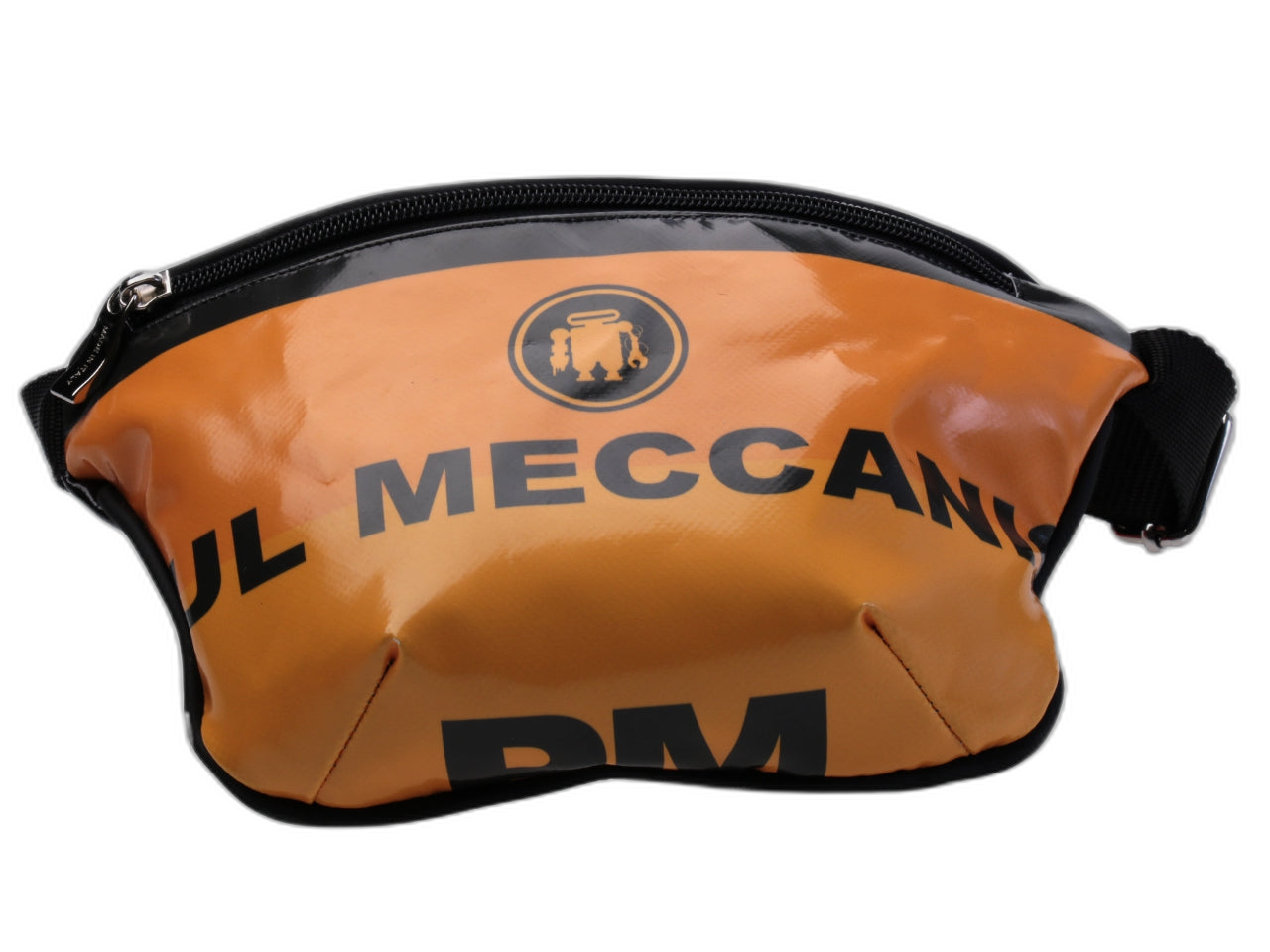 BORSA ARANCIONE. MODELLO FLEX REALIZZATO CON TELONE DA CAMION. - Edizione limitata Paul Meccanico