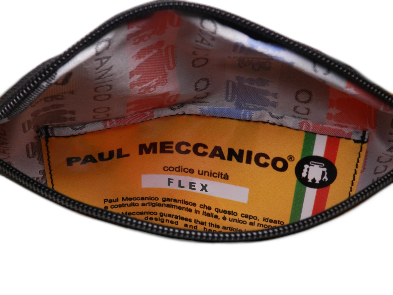 BLACK AND ROYAL WAIST BAG. MODEL FLEX MADE OF LORRY TARPAULIN. - Limited Edition Paul Meccanico